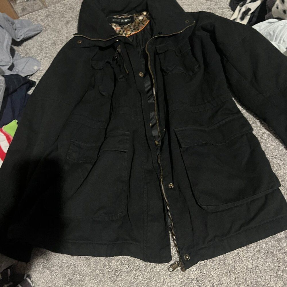 Steve Madden large black coat